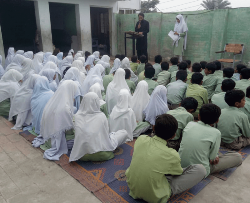 Mimar-E-Millat School System4 kids studying