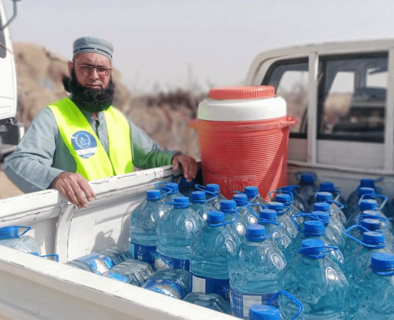 disaster management water crisis flood affectees help out by ghais welfare and educational trust (6)